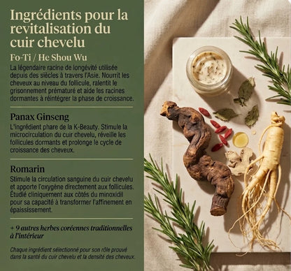 Savon anti-chute coréen revitalisant